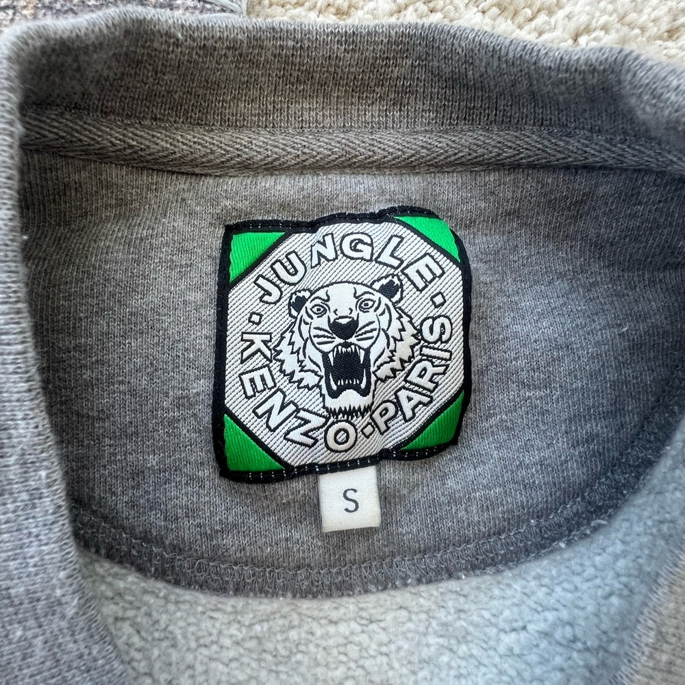 Kenzo Tiger Head Sweatshirt Size Small - Picture 3 of 4